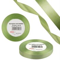 Opakowanie Wstążka satynowa 12mm/32m miętowy pastelowy