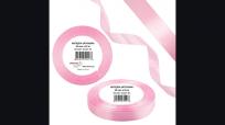 Opakowanie Wstążka satynowa 25mm/32m baby pink