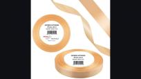 Opakowanie Wstążka satynowa 25mm/32m j. brzoskwiniowy