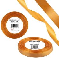 Opakowanie Wstążka satynowa 25mm/32m nagietkowy