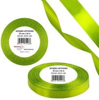 Opakowanie Wstążka satynowa 25mm/32m zieleń wiosenna