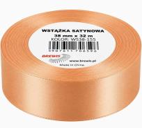 Opakowanie Wstążka satynowa 38mm/32m j.brzoskwi niowy