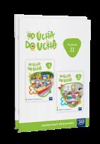 Okładka książki Wychowanie przedszkolne OD UCHA DO UCHA 4-latki Poziom 2 Zestaw kart aktywności