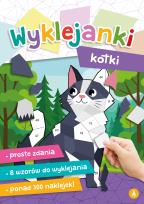 Okładka książki Wyklejanki. Kotki