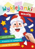 Okładka książki Wyklejanki. Mikołaj
