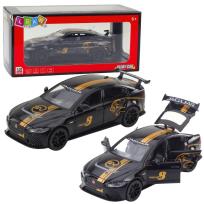 Opakowanie Wyścigówka metalowa z napędem pull-back 1:32