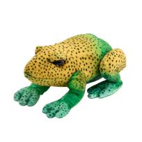Opakowanie Żaba zielono-żółta 13cm