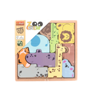 Opakowanie Zabawka drewniana - Zoo crew TREFL