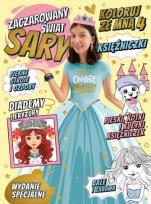 Okładka książki Zaczarowany Świat Sary. Koloruj ze mną + figurka