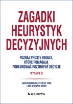 Okładka książki Zagadki heurystyk decyzyjnych w.2