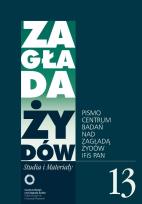 Okładka książki Zagłada Żydów nr.13