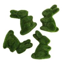 Opakowanie Zajączki z mchem 8cm 4szt