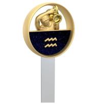 Opakowanie Zakładka do książki znak zodiaku Wodnik