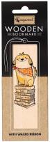 Opakowanie Zakładka drewniana Pies na książkach