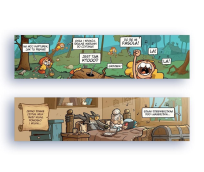 Opakowanie Zakładka kartonowa - Baśnie: Czerwony Kapturek