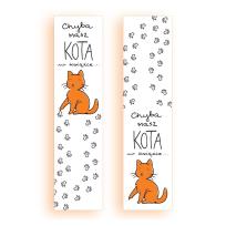 Opakowanie Zakładka kartonowa Masz kota w książce