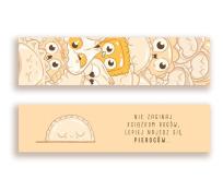 Opakowanie Zakładka kartonowa - Pierogi to życie