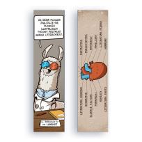 Opakowanie Zakładka kartonowa - Serce literackie