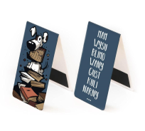 Opakowanie Zakładka magnetyczna - Pożeram książki