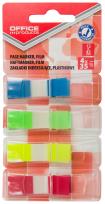 Opakowanie Zakładki indeksujące standard Office Products PP 12x43mm blister mix kolorów