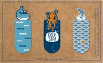 Opakowanie Zakładki magnetyczne - Ocean CASS FILM