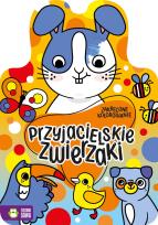 Okładka książki Zakręcone kolorowanie. Przyjacielskie zwierzaki - uszkodzone