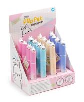 Opakowanie Zakreślacz Adoramals Pets Rabbit Pop Pet (16szt)