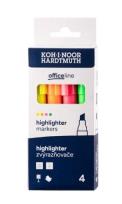 Opakowanie Zakreślacze 1-5mm 4szt