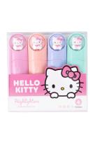 Opakowanie Zakreślacze mini Hello Kitty pastelowe 4 sztuki