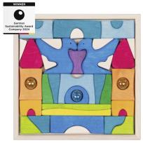 Opakowanie Zamek układanka z lśniącymi kamieniami