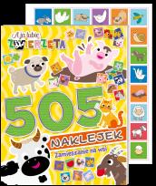 Okładka książki Zamieszanie na wsi. A ja lubię zwierzęta. 505 naklejek