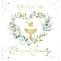 Opakowanie Zaproszenie Chrzest (10szt)