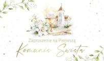Opakowanie Zaproszenie Komunia (10szt)