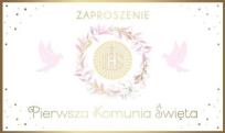 Opakowanie Zaproszenie Komunia (10szt)