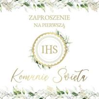 Opakowanie Zaproszenie Komunia (10szt)