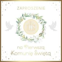 Opakowanie Zaproszenie Komunia (10szt)
