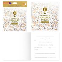 Zdjęcie produktu Zaproszenie Komunia (5szt)