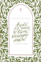 Opakowanie Zaproszenie Komunia (5szt)