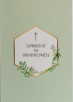Opakowanie Zaproszenie Komunia