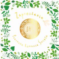 Opakowanie Zaproszenie KW - Komunia złoty opłatek 5szt