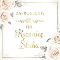 Opakowanie Zaproszenie Rocznica Ślubu (10szt)
