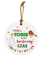 Opakowanie Zawieszka ceramiczna Boże Narodzenie