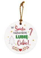 Opakowanie Zawieszka ceramiczna Boże Narodzenie