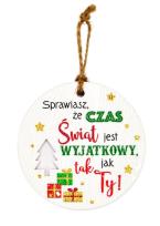 Opakowanie Zawieszka ceramiczna Boże Narodzenie