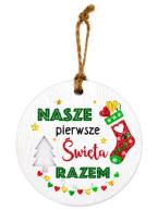 Opakowanie Zawieszka ceramiczna Boże Narodzenie