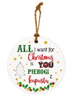 Opakowanie Zawieszka ceramiczna Boże Narodzenie