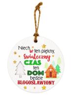 Opakowanie Zawieszka ceramiczna Boże Narodzenie