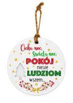 Opakowanie Zawieszka ceramiczna Boże Narodzenie