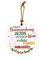 Opakowanie Zawieszka ceramiczna Boże Narodzenie