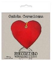 Opakowanie Zawieszka ceramiczna - Serce